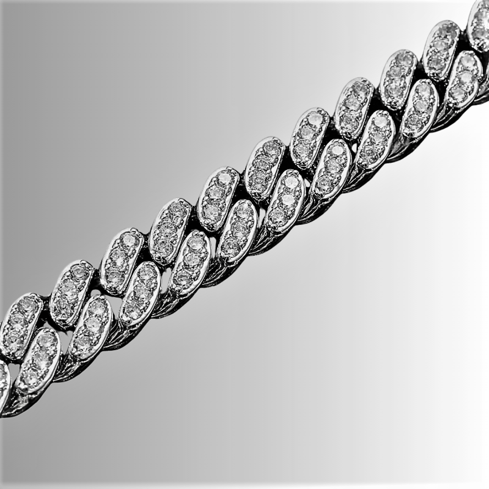 Collezione Groumette Moissanite: Bracciali e Collane in Oro Bianco o Giallo