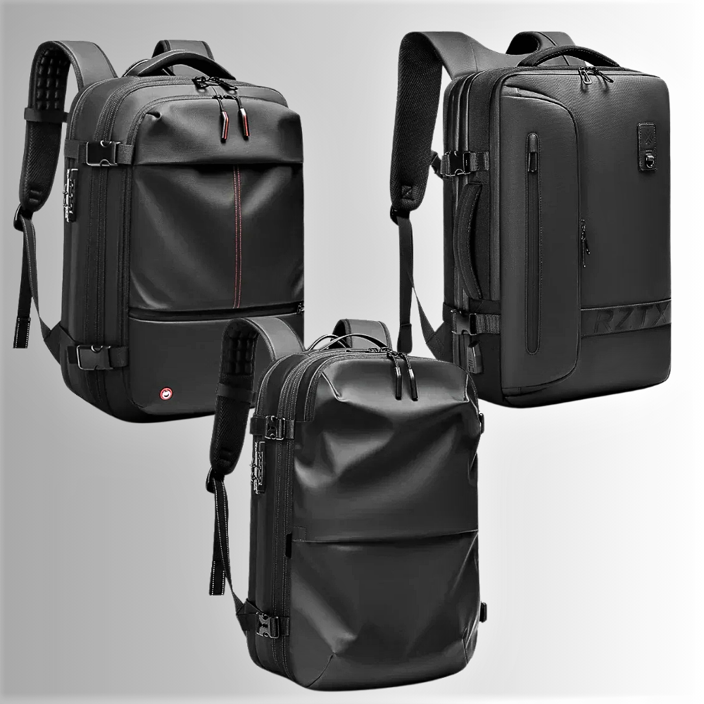 Mochila expandible con bomba de vacío 3 en 1: la innovación revoluciona tus viajes