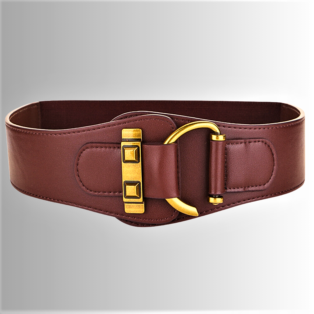 Cinturón de piel de nobuk auténtica, accesorio de moda