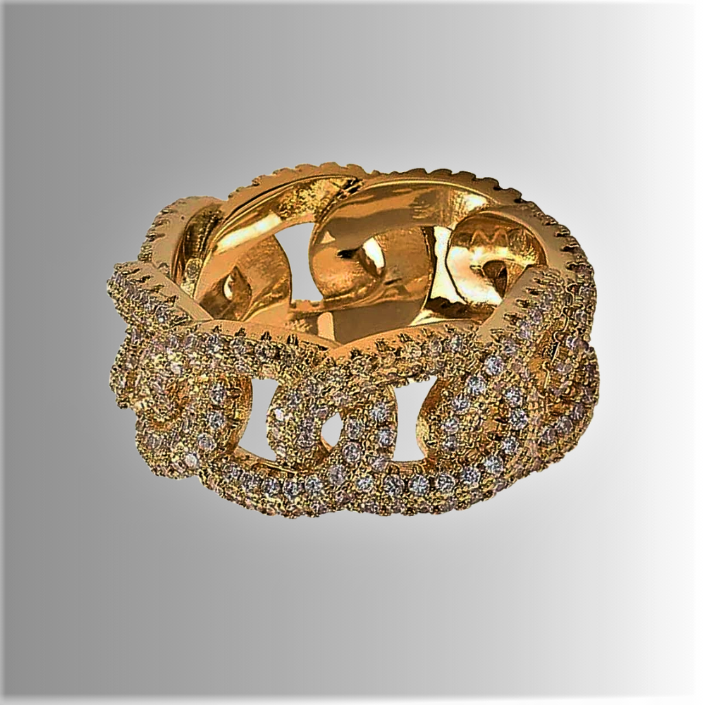 Anello "Groumette Bombata" Volume Brillantezza e Innovazione