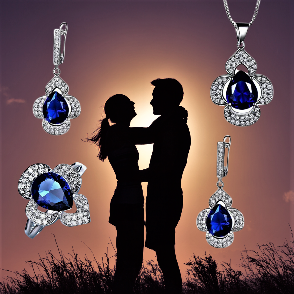 Set “Gotas de Mar” Iluminado con los Colores del Océano