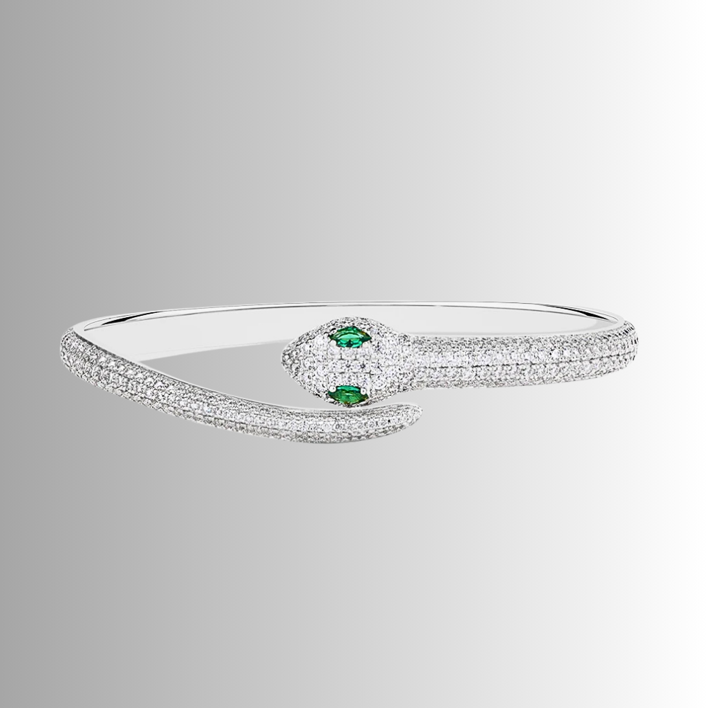 Bracciale a Serpente con Moissaniti D Color