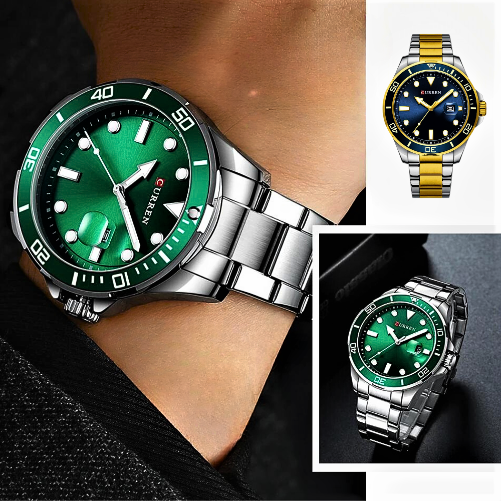 Reloj CURREN: Homenaje al Rolex Submariner