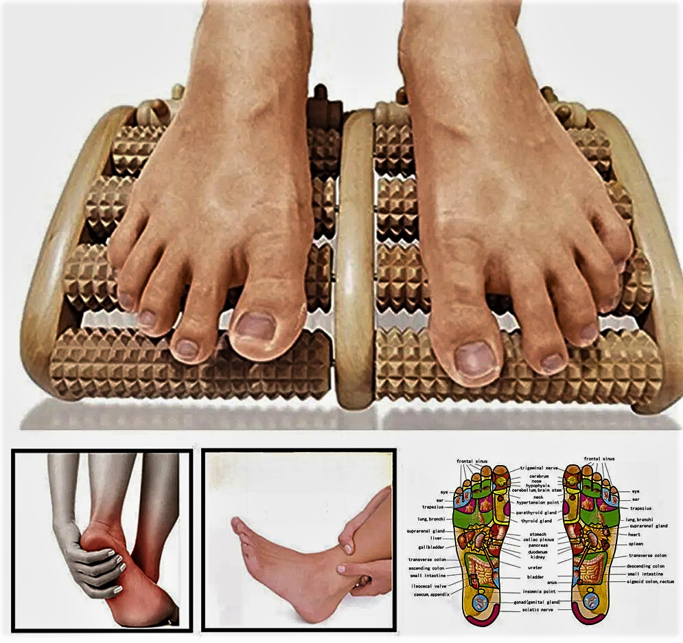Rullo Massaggiatore per Riflessologia Plantare e Benessere del Corpo
