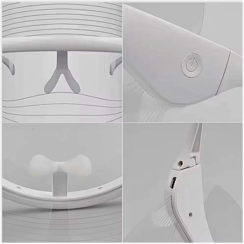 Maschera a 7 LED Fotonici