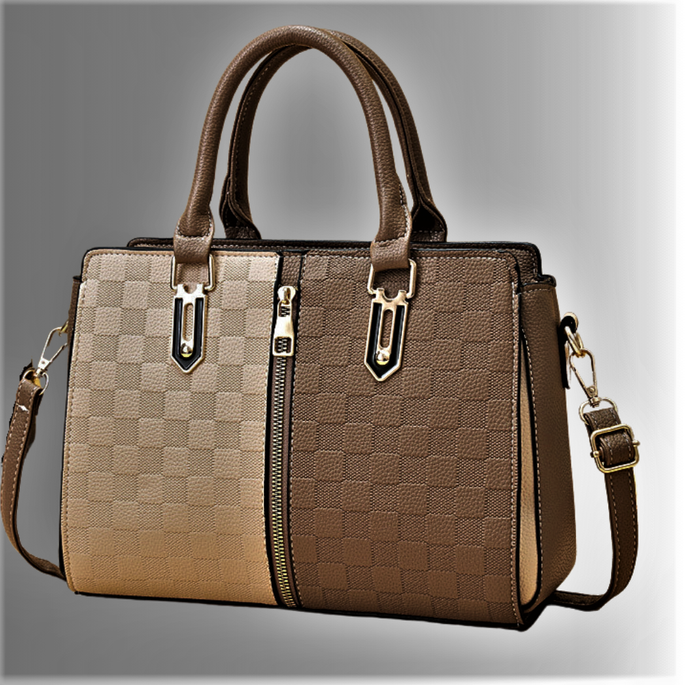Bolso elegante de dos tonos