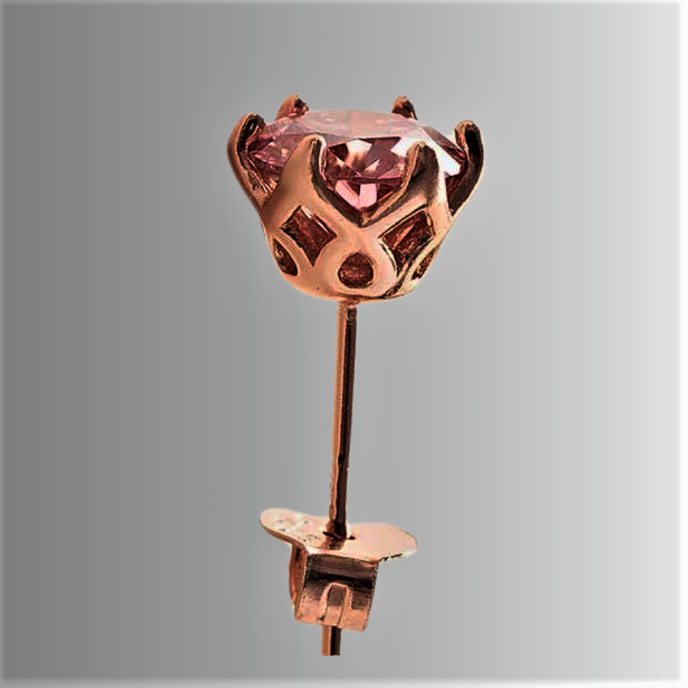 Pendientes "Rainbow Celeste" Luz Brillante