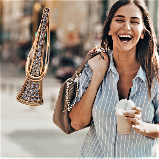 Orecchini "Rosa Radiante": Brillantezza e Fascino