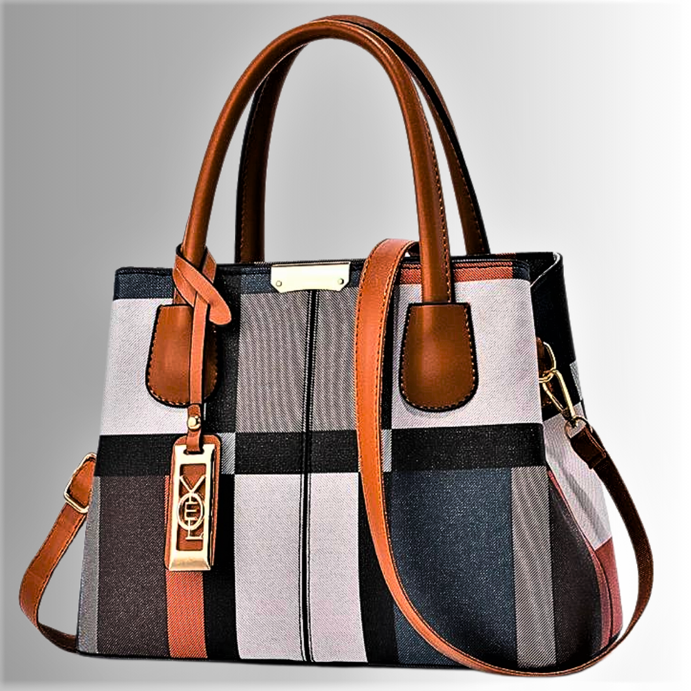 Bolso de moda de tela multicolor La originalidad se une a la modernidad