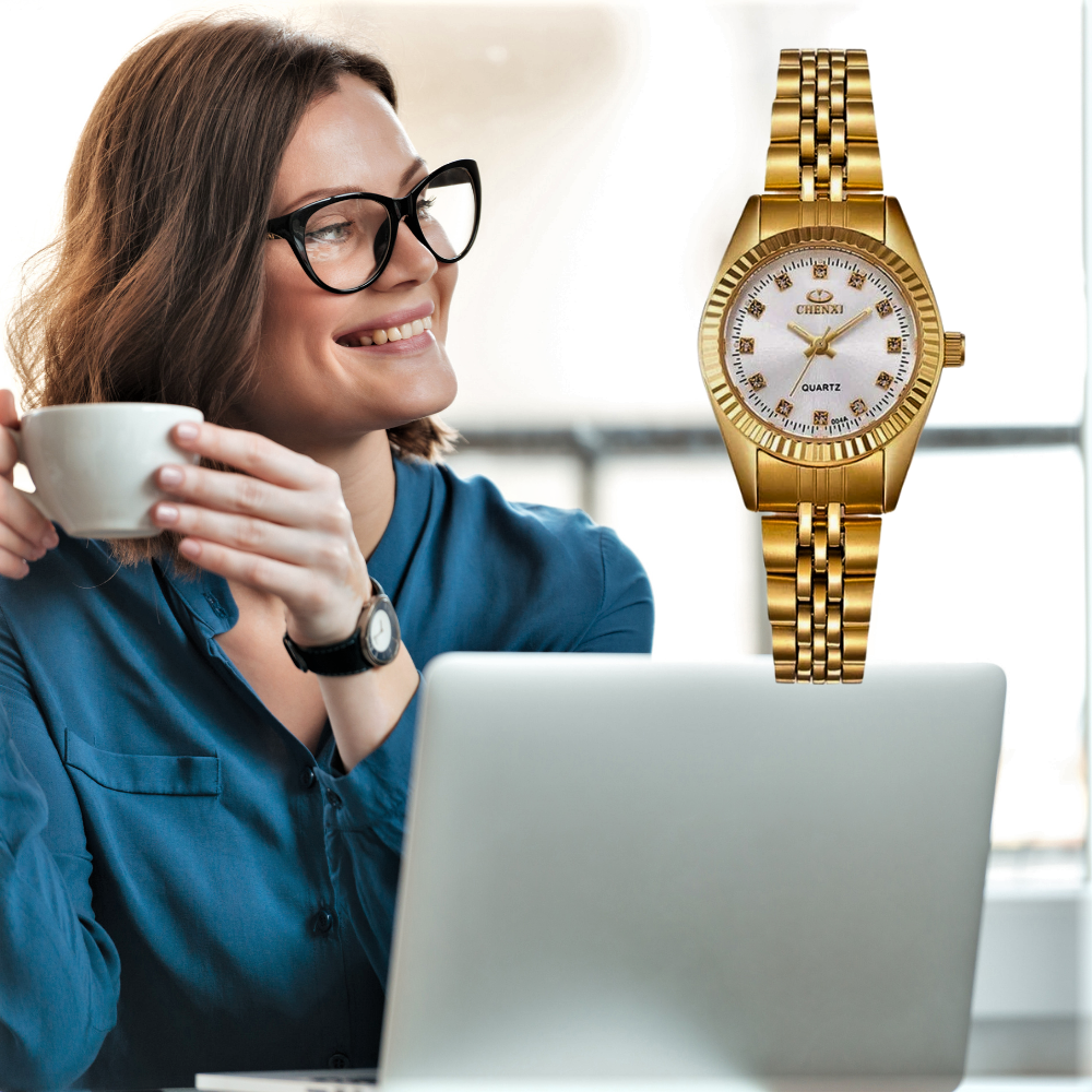 Reloj CHENXI: elegancia y brillo para tu look