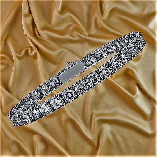 Bracciali Tennis con Moissaniti: Lusso di Luminosità Infinita