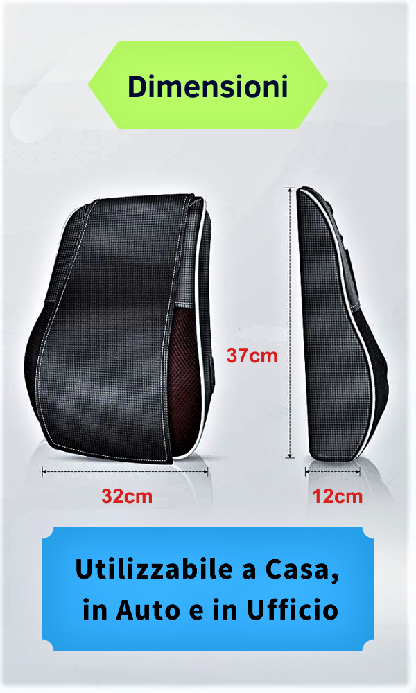 Massaggiatore Professionale Shiatsu con Infrarossi e Assenzio