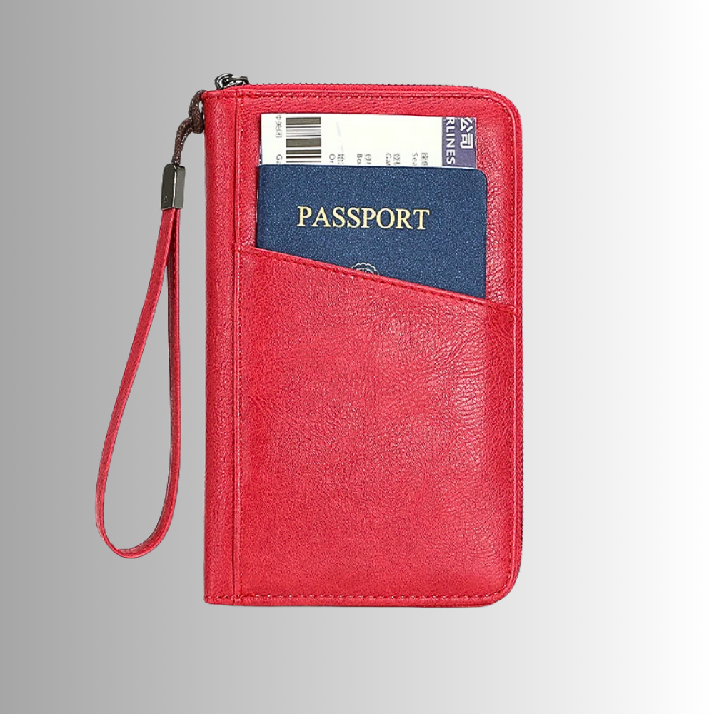 Organizer da Viaggio con Schermatura Anticlonazione
