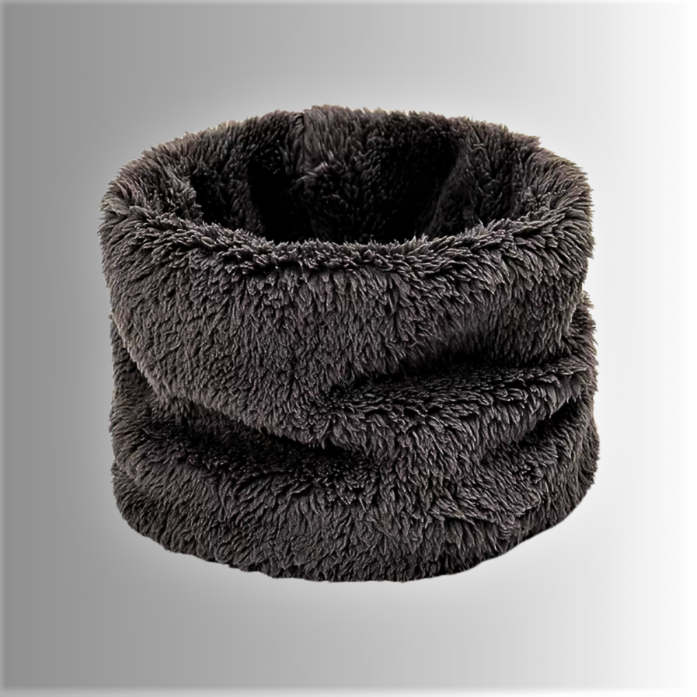 Calentador de cuello de piel de vellón: comodidad y calidez para los fríos inviernos