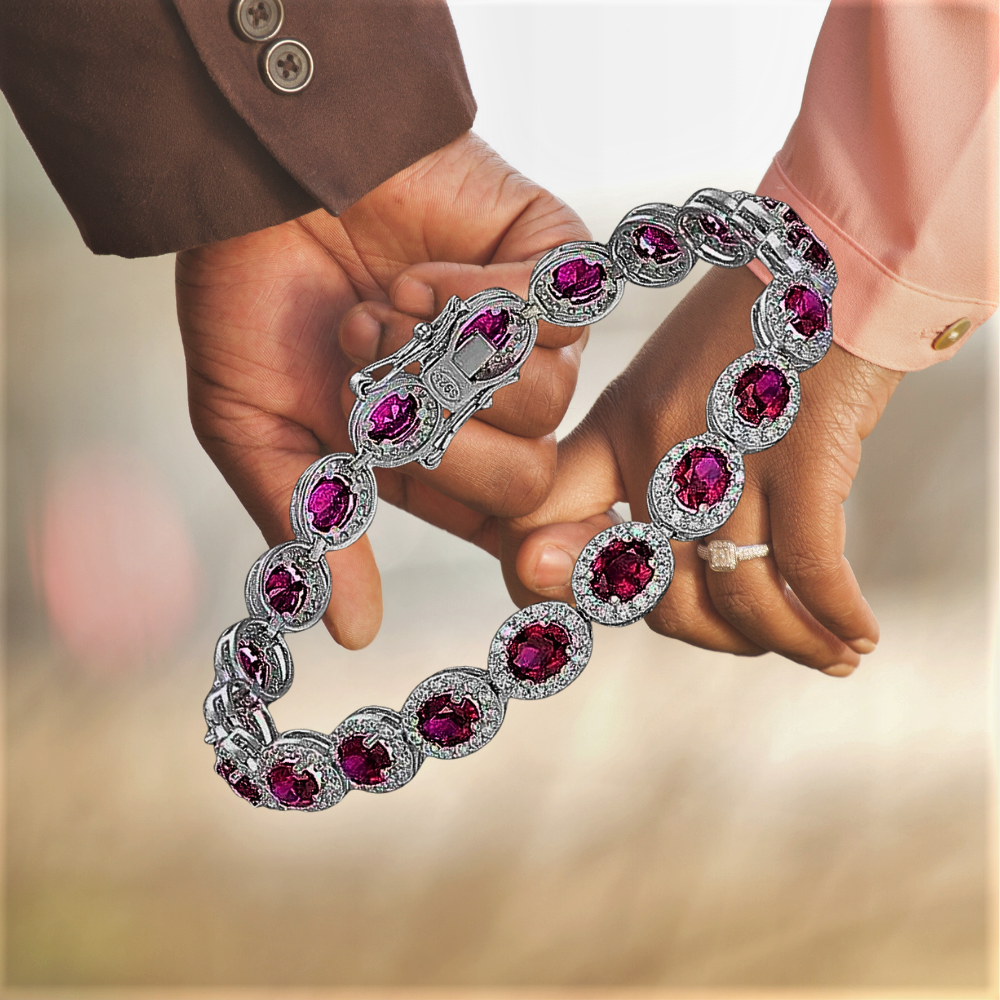Pulseras “Rosso Fuoco” Alta joyería para tu encanto