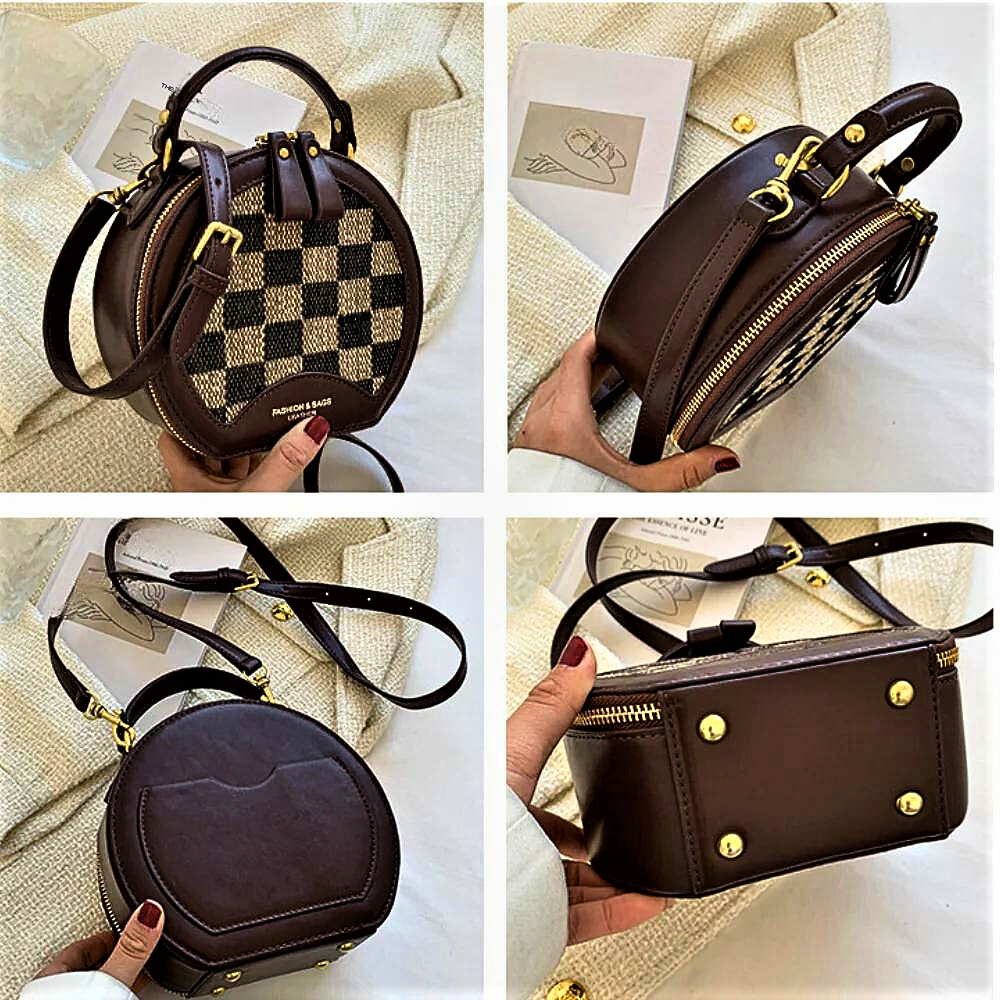Mini bolso redondo: encuentro de estilo y funcionalidad