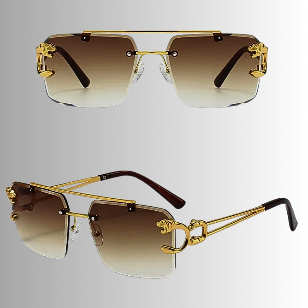 Gafas de sol de moda con lentes degradadas