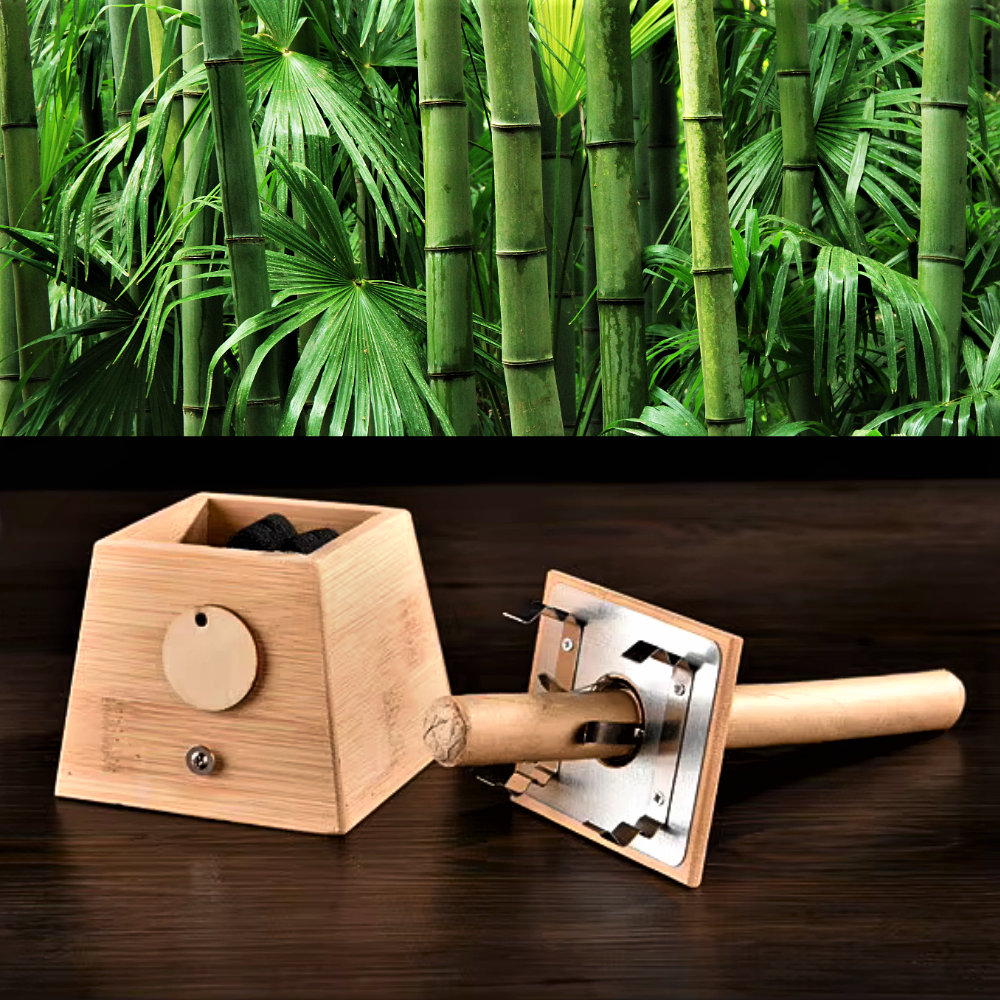 Brasero de moxibustión de madera de bambú: tratamiento natural y seguro para la salud