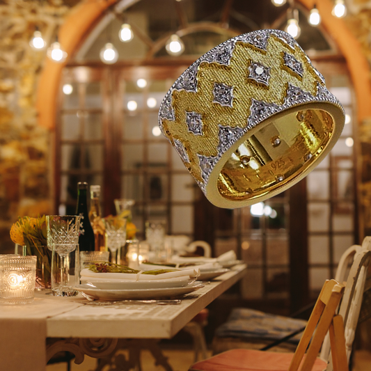 Fascia "Luce Incisa" Un Capolavoro di Arte Orafa