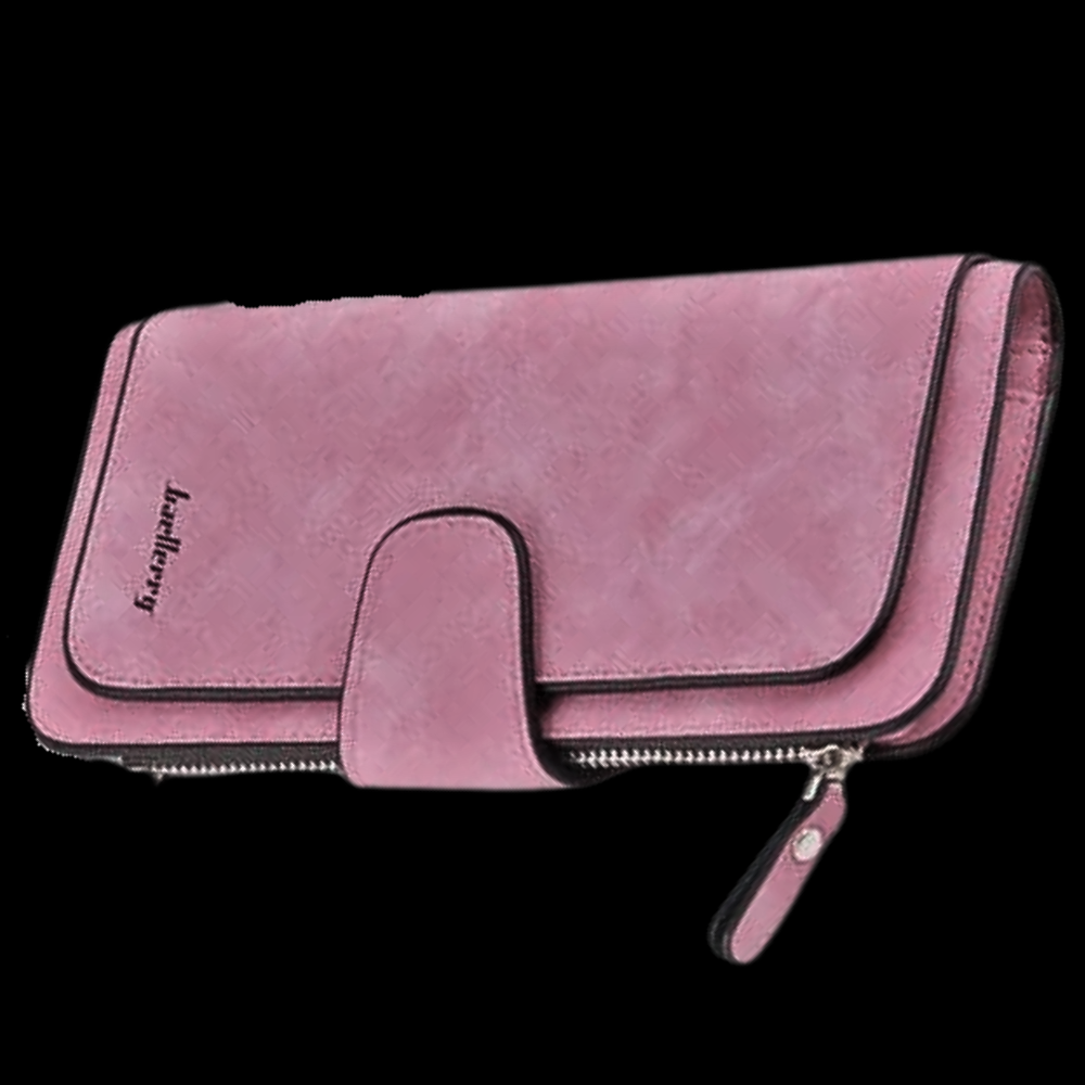 Cartera de gamuza elegante y funcional