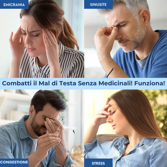 Fascia Terapeutica per Emicrania con Terapia del Freddo