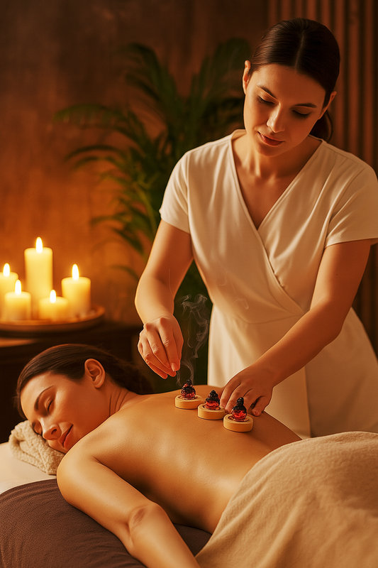 Moxa Pura di Foglie Assenzio Selvatico e Artemisia con Bruciatore