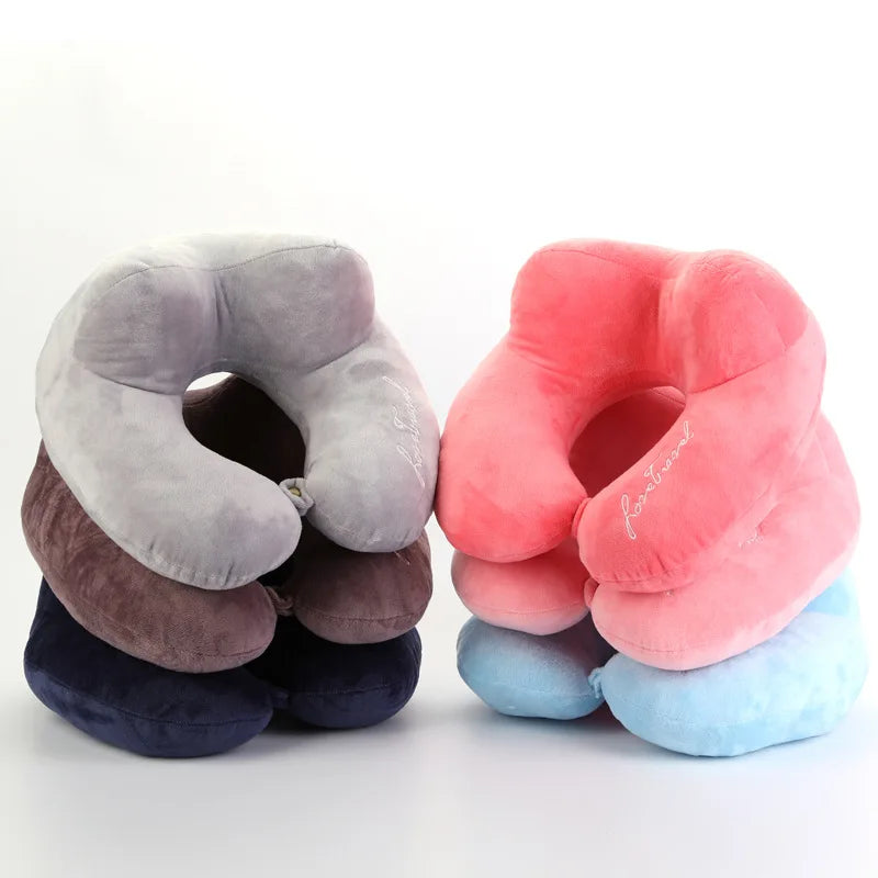 U Shaped Memory Foam Pad for Travel, Neck Pillow, Neck Pillow, Head Rest Support, Soft Cushion, Car Cushions