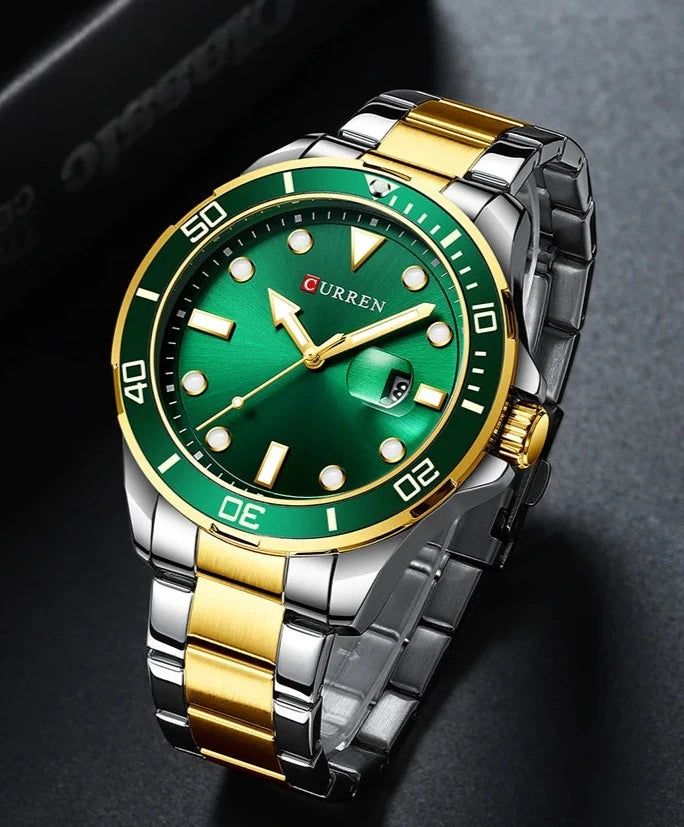 Reloj CURREN: Homenaje al Rolex Submariner