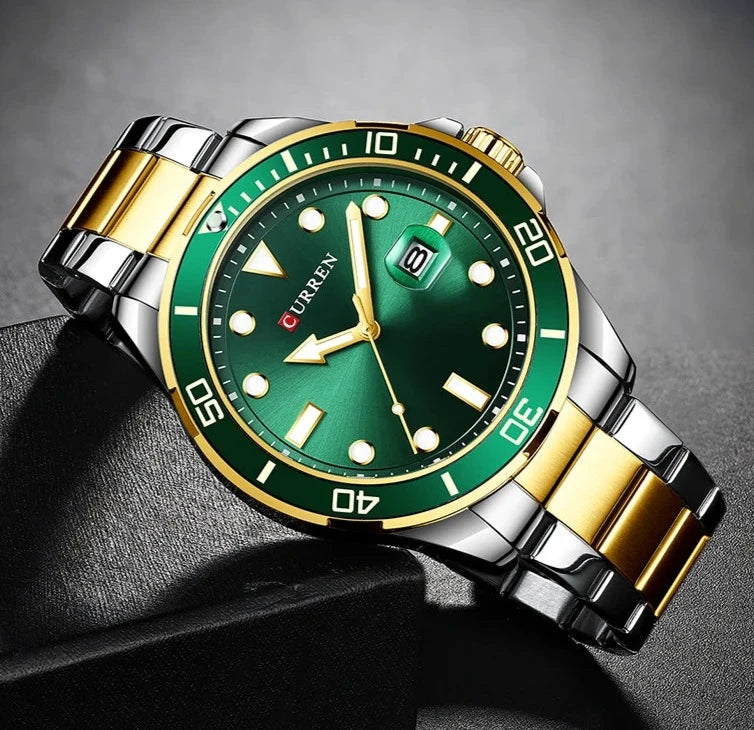 Reloj CURREN: Homenaje al Rolex Submariner