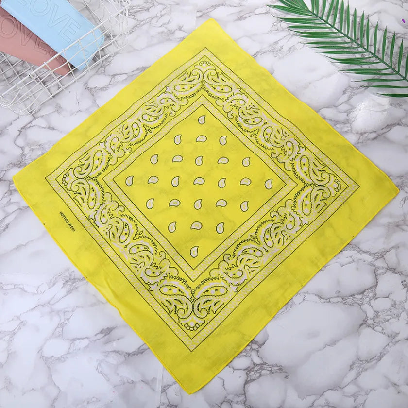 Bandana Stampa Paisley in Puro Cotone 100%