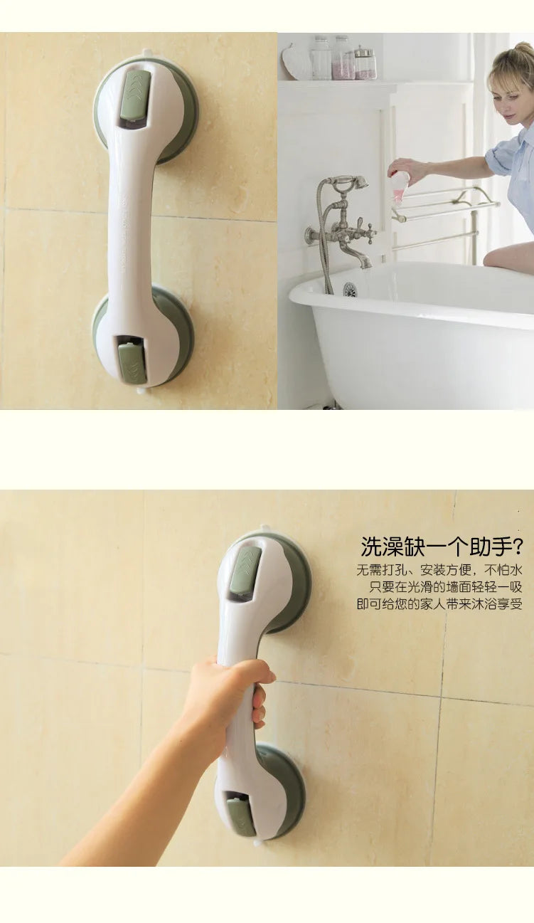 American Style Safety Bathroom Suction Cup Toilet Simple Anti Slip Bathroom Armrest Without Drilling Installation bathroom set