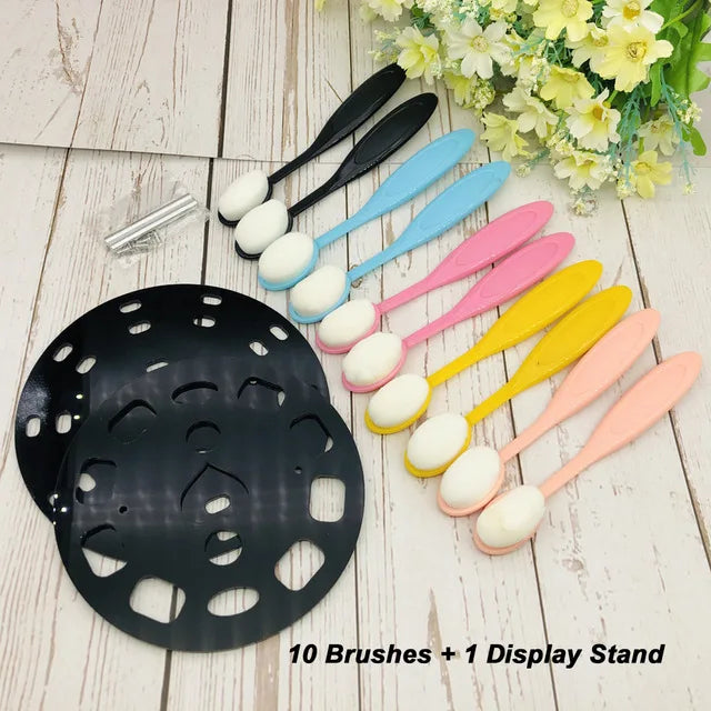 Blending Tools Brush Drawing Painting Brush Makeup Brushes Flat Kit Make up Painting Brushes for Scrapbooking Card handmade