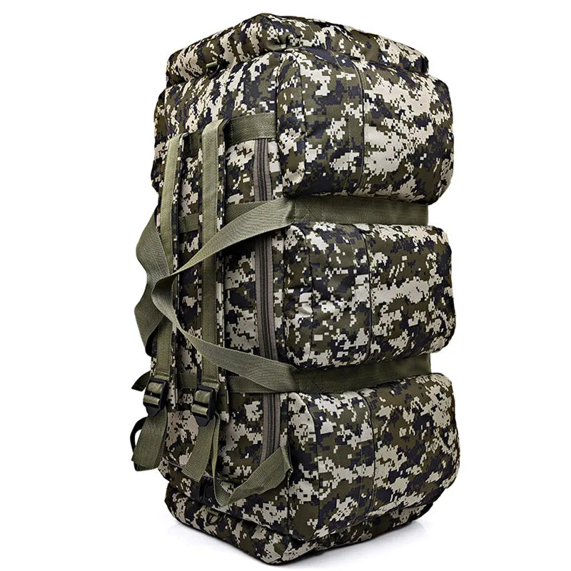 90L Large Capacity Man Tactical Backpack Bags 900D Waterproof Outdoor Hiking Camping Climbing Bag Travel Rucksack