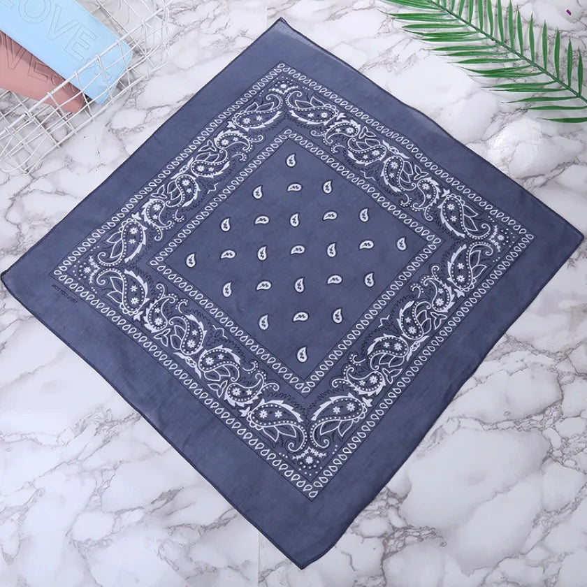 Bandana Stampa Paisley in Puro Cotone 100%