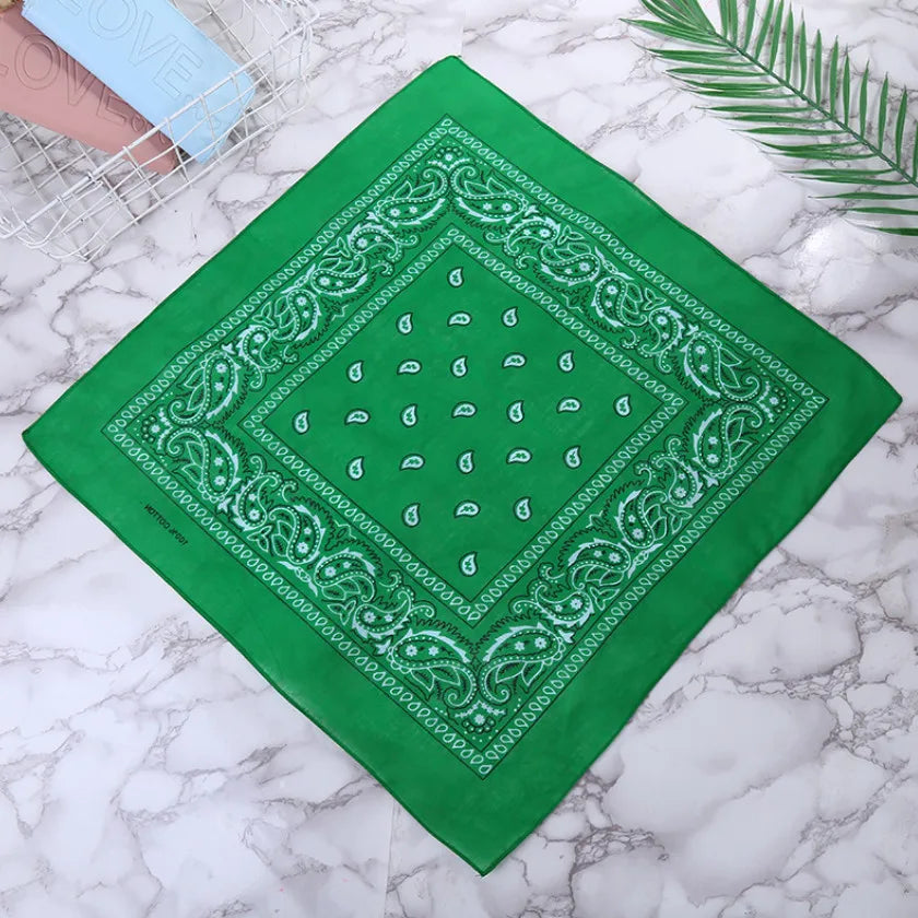 Bandana Stampa Paisley in Puro Cotone 100%