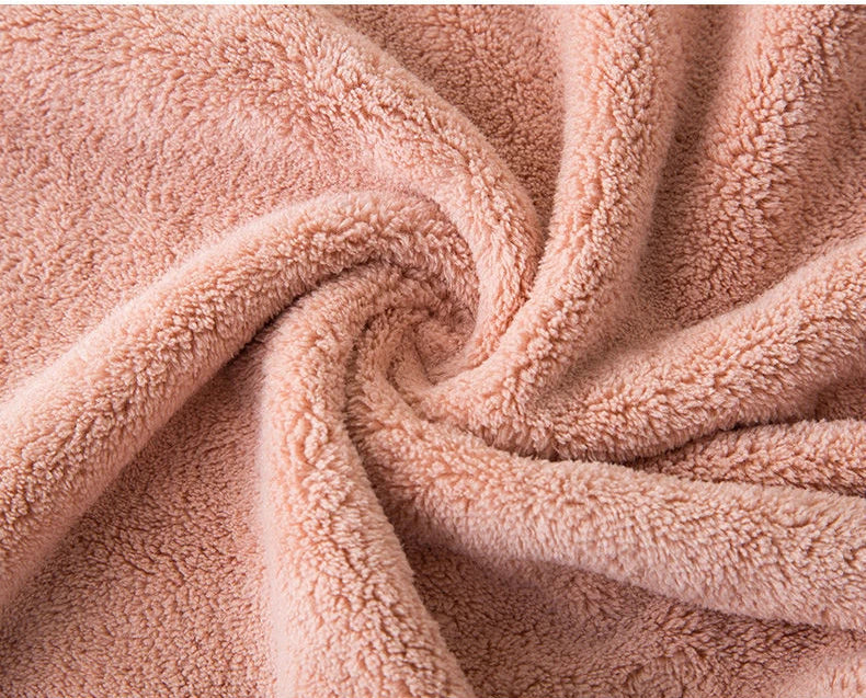 Bowknot Hand Towels for Kitchen Bathroom Coral Velvet Microfiber Soft Quick Dry Absorbent Cleaning Cloths Home Sauna Terry Towel