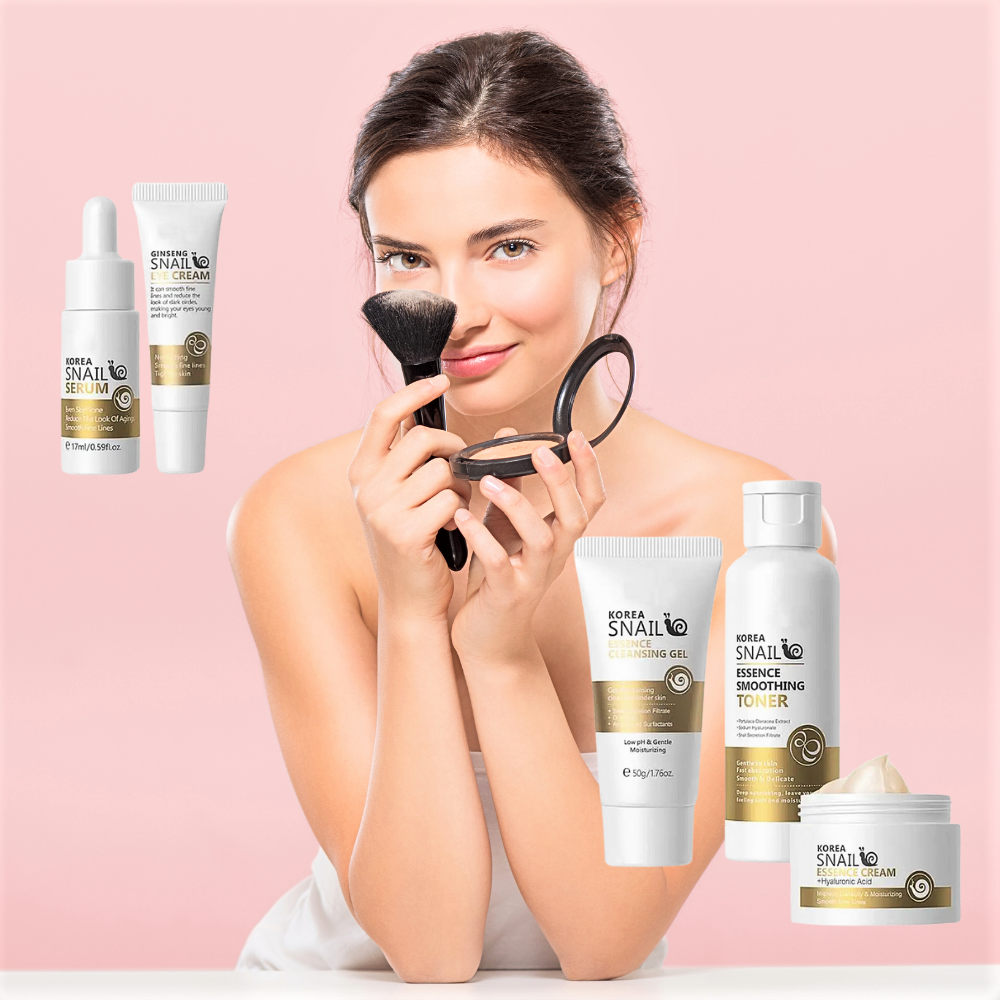 Kit skincare con attivi Coreani – 5 step rigeneranti per la pelle