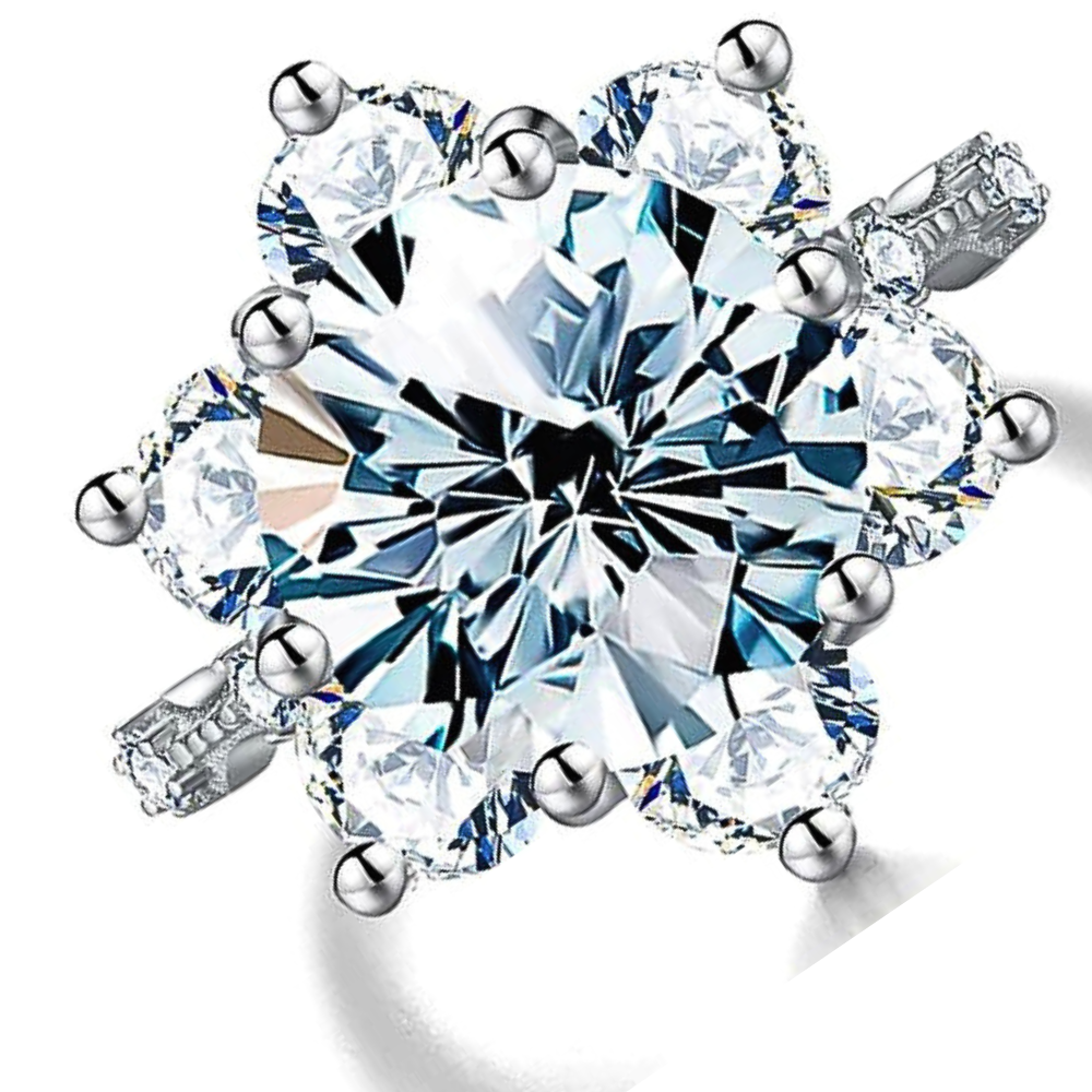 "Copo de nieve": elegancia resplandeciente