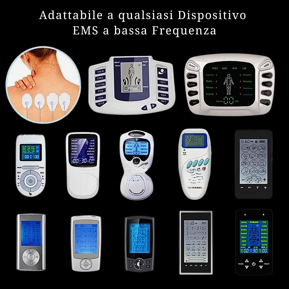 Electrodos de repuesto para electroestimuladores EMS