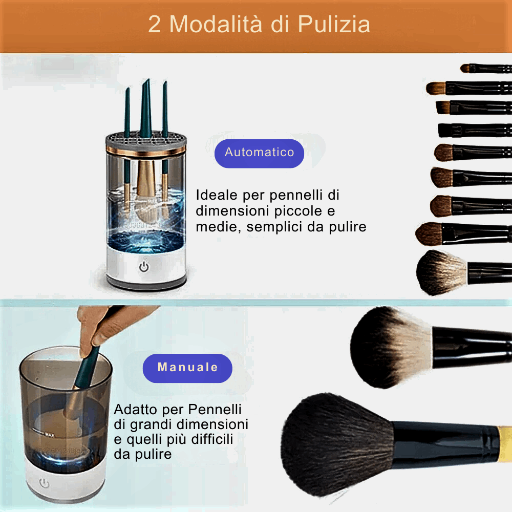 Lavatrice per Pennelli da Make-Up: Pulizia e Cura Professionale