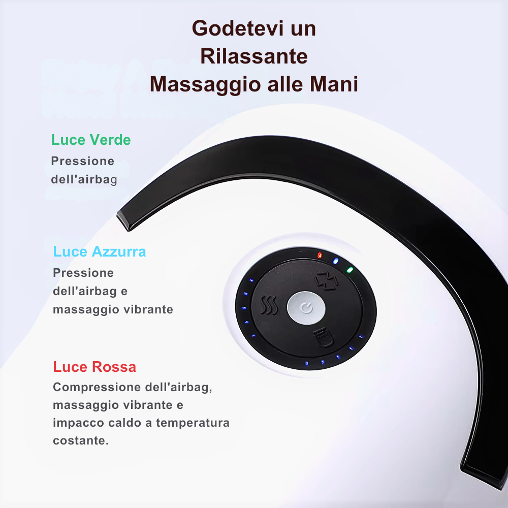 Dispositivo médico electrónico para masajes de masoterapia, shiatsu y acupuntura para manos y muñecas