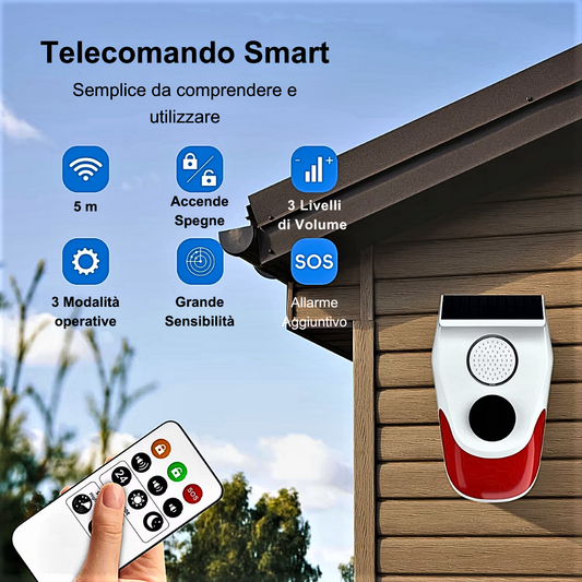 Due Allarmi Anti-Intrusione Wireless Proteggi la tua Sicurezza