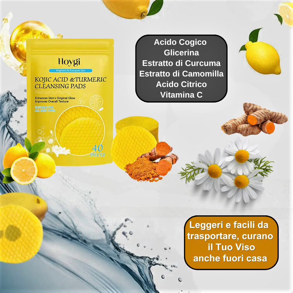 Discos exfoliantes antiedad con ácido kójico: la solución para una piel radiante