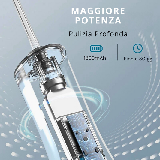 Idropulsore Dentale Cordless a 5 Potenze