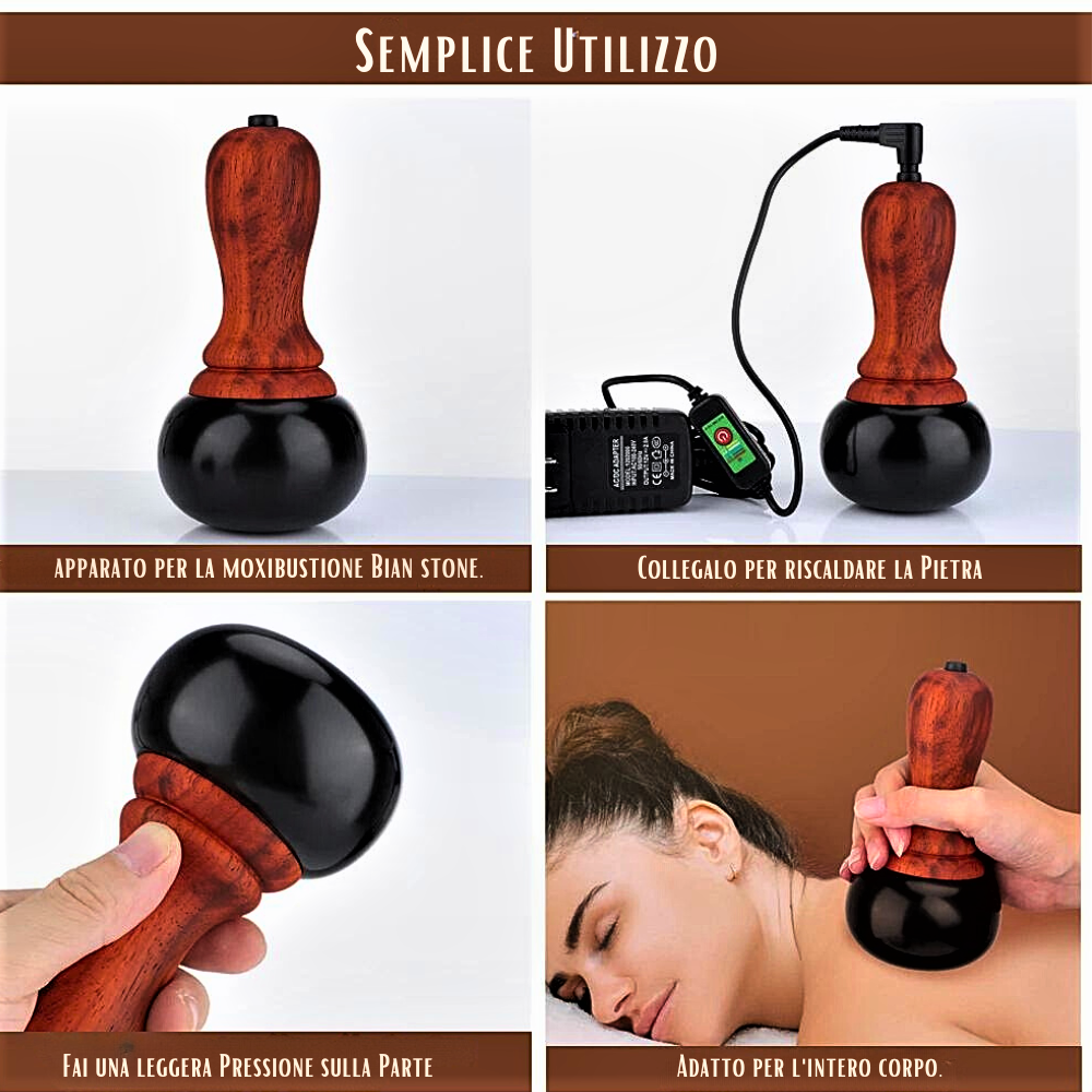 Gua Sha Professionale con Pietra di Bian per un Massaggio Rivoluzionario!