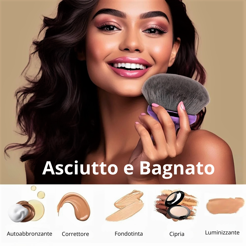 Pennello Kabuki Extra Large per Viso e Corpo
