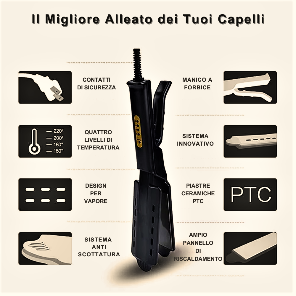 Plancha de vapor para el pelo: tu aliada para un pelo suave y sano
