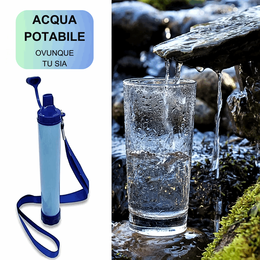 Purificatore Sterilizzatore d'Acqua Portatile: L'Innovazione Green per un Futuro Sostenibile
