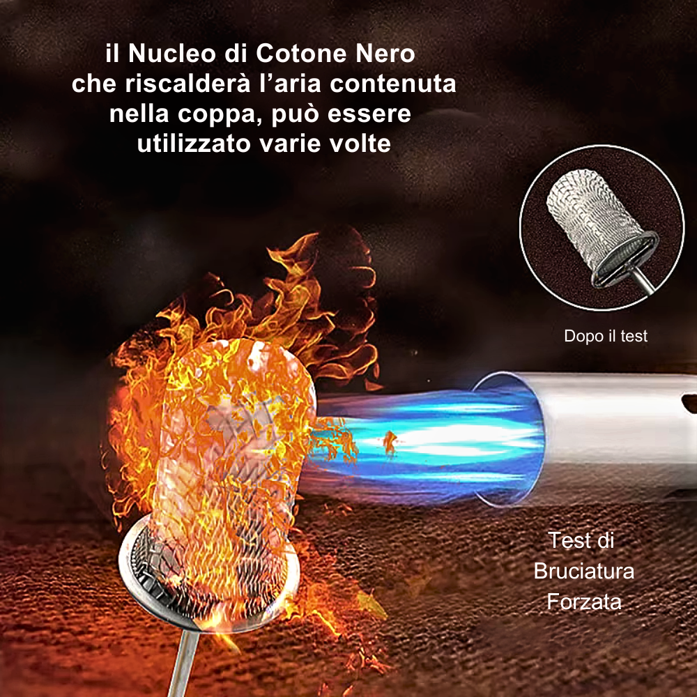 Strumento di Attivazione per Coppettazione in Vetro: La Soluzione Naturale contro la Cellulite
