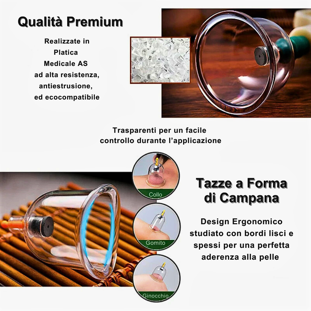Set di Coppettazione Anti Cellulite: La Soluzione Naturale per una Pelle Più Liscia e Tonica